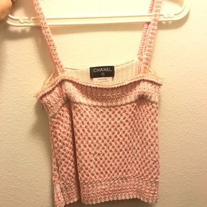 Auth Chanel knit camisole